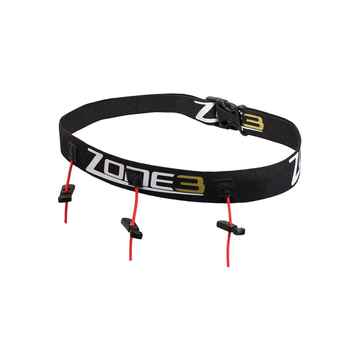 Zone3 Gürtelträger Race Belt, Schwarz Zone3 Gürtelträger Race Belt, Schwarz