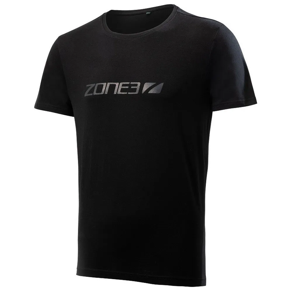 Zone3 Logo Kurzarm-t-shirt male, Black, S