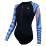 Black / multi blue