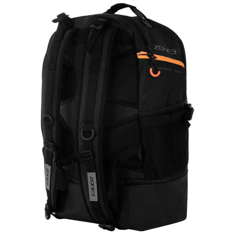 Zone3 Race Performance Rucksack, Black, One Size Zone3 Race Performance Rucksack, Black, One Size