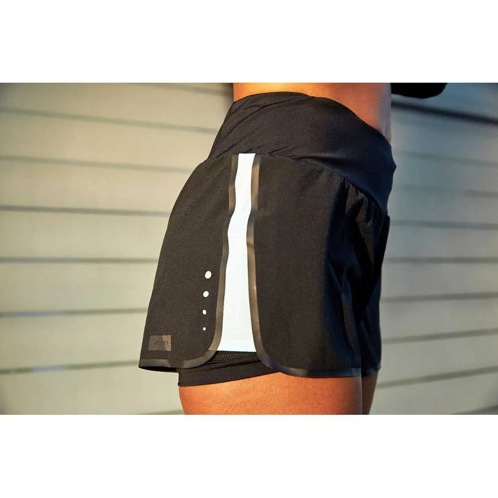 Zone3 Rx3 Compression 2 In 1 Kurze Hose female, Black / mint Zone3 Rx3 Compression 2 In 1 Kurze Hose female, Black / mint