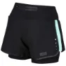 Zone3 Rx3 Compression 2 In 1 Kurze Hose female, Black / mint