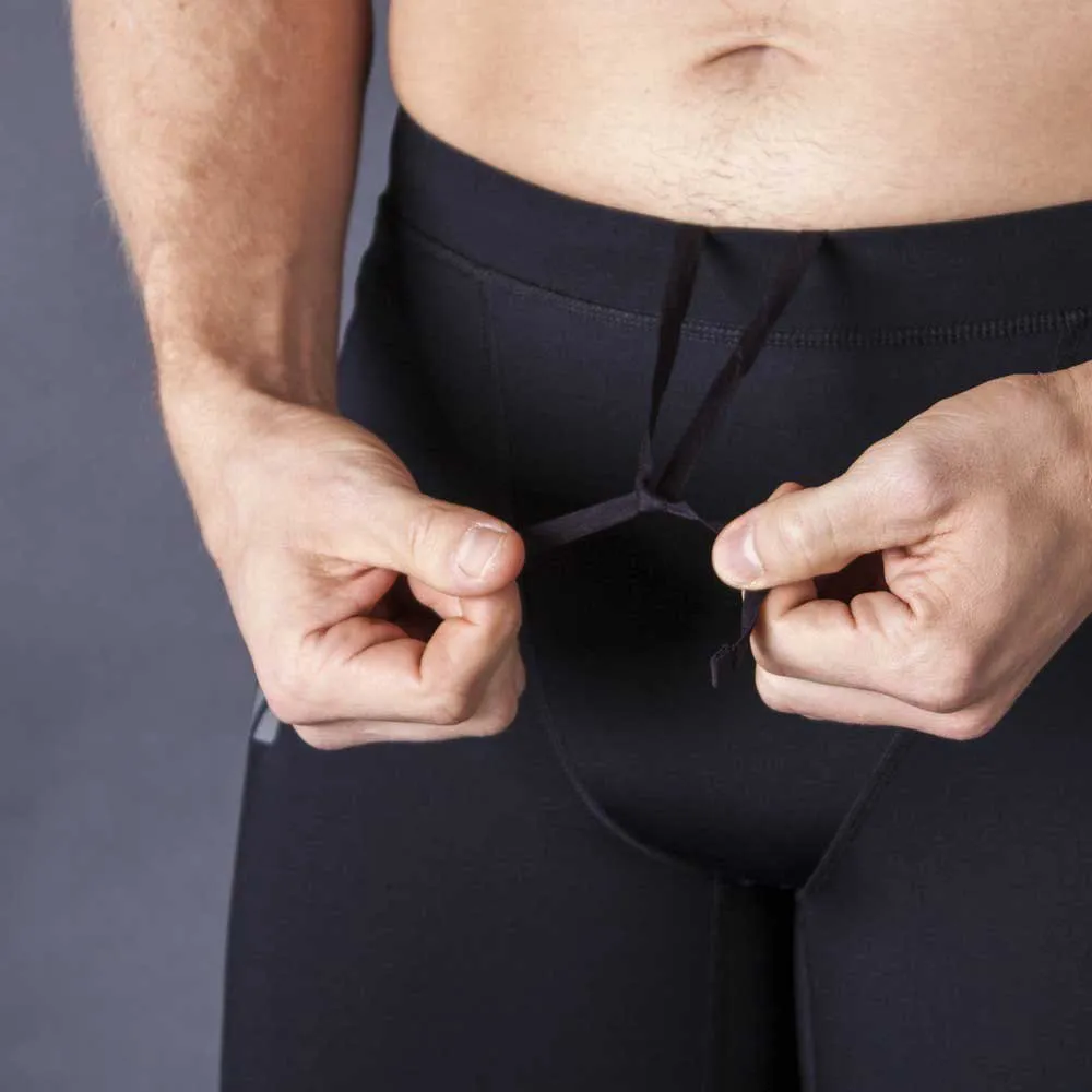 Zone3 Rx3 Compression Kurze Leggings male, Black / gun metal