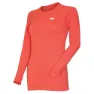 Zone3 Seamless Langarm-baselayer, Hi-vis coral