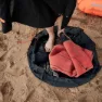 Zone3 Surf-poncho, Black, One Size