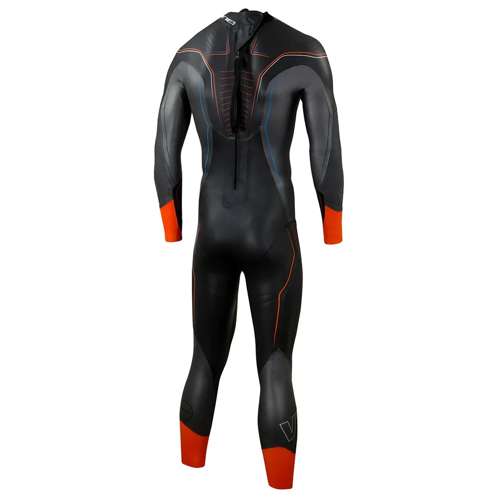 Zone3 Vanquish Neopren-nasstauchanzug, Black / gun metal / red, ST Zone3 Vanquish Neopren-nasstauchanzug, Black / gun metal / red, ST