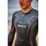 Zone3 Vanquish Neopren-nasstauchanzug, Black / gun metal / red, ST