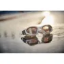 Zone3 Vapour Polarisierte Schwimmbrille unisex, White / metallic silver, One Size