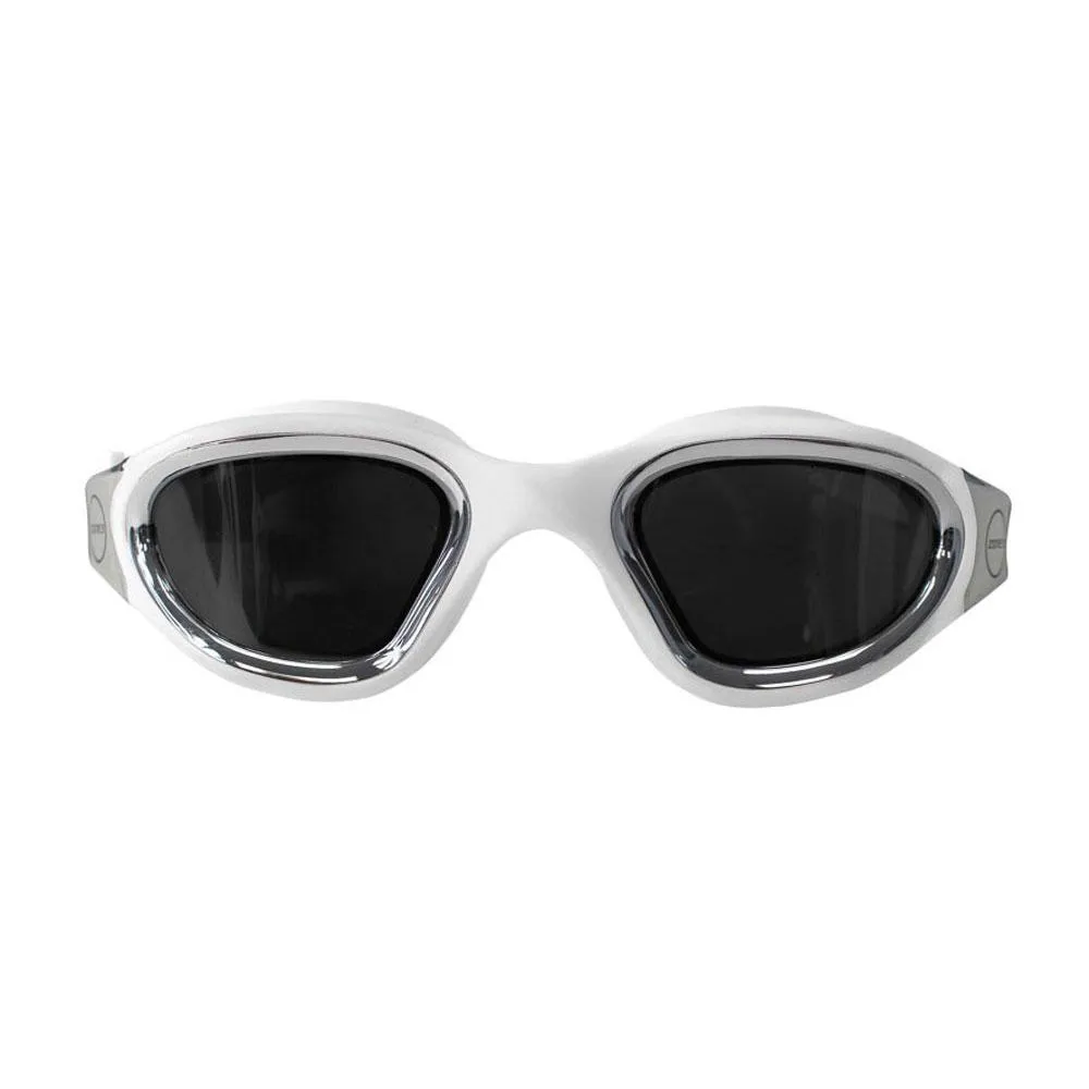 Zone3 Vapour Polarisierte Schwimmbrille unisex, White / metallic silver, One Size Zone3 Vapour Polarisierte Schwimmbrille unisex, White / metallic silver, One Size
