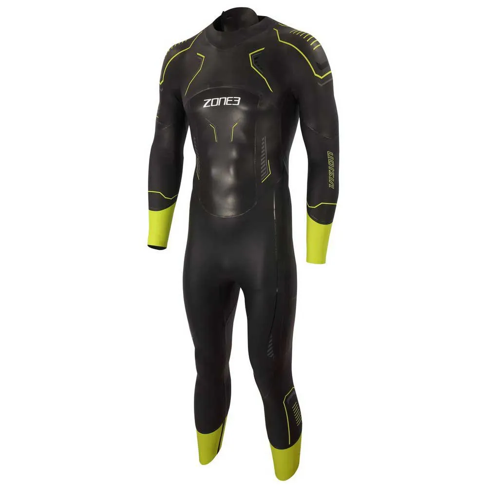 Zone3 Vision Neopren-nasstauchanzug, Black / lime / gunmetal, S Zone3 Vision Neopren-nasstauchanzug, Black / lime / gunmetal, S