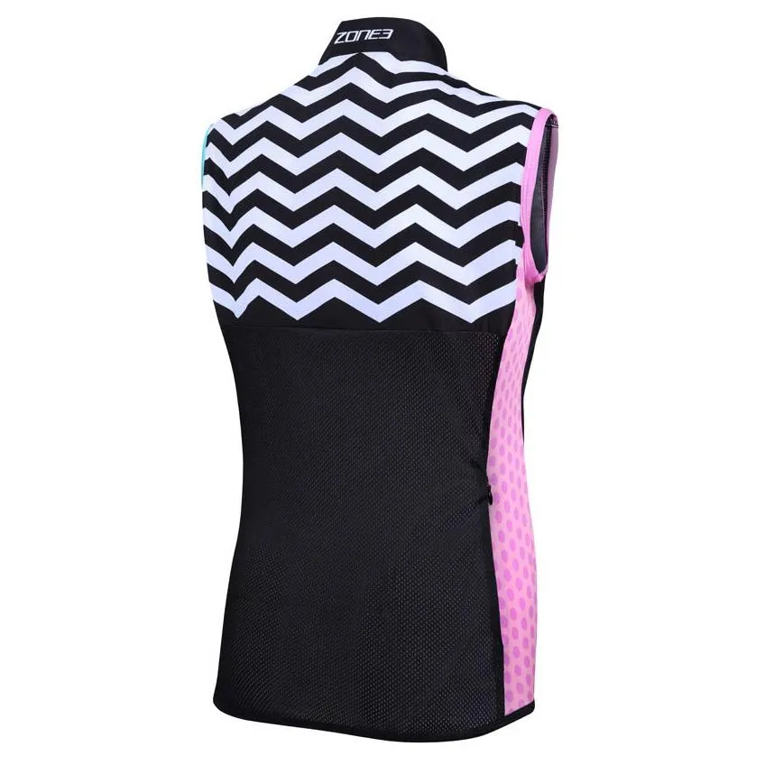 Zone3 Windproof Wp Weste, Black Zone3 Windproof Wp Weste, Black