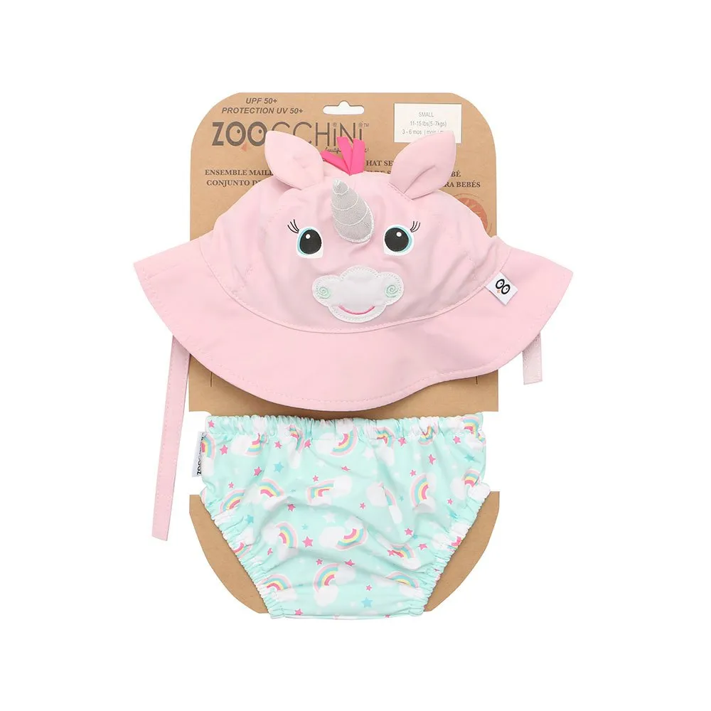 Zoocchini Einhorn Badewindel Upf 50