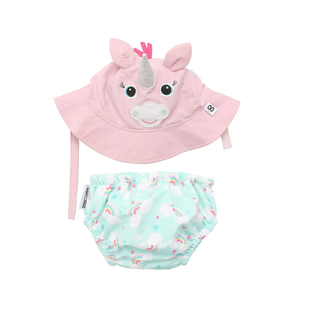 Zoocchini Einhorn Badewindel Upf 50