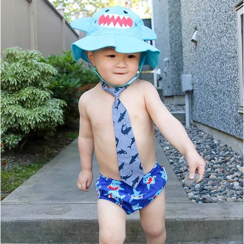 Zoocchini Haifisch-schwimmwindel Mit Upf 50