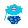 Zoocchini Haifisch-schwimmwindel Mit Upf 50