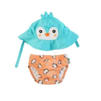 Zoocchini Pinguin Badewindel Upf 50