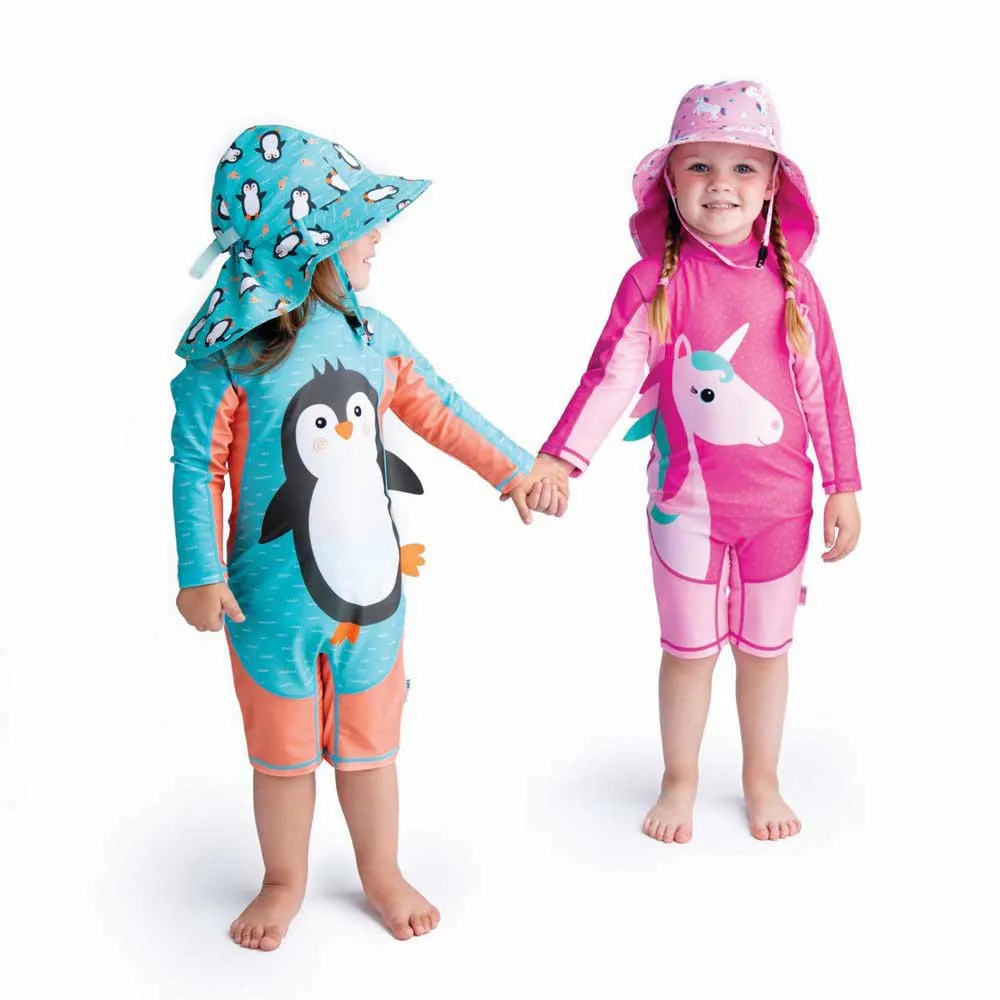 Zoocchini Pinguin Upf 50 Hut, Multicolor, 6-24MON Zoocchini Pinguin Upf 50 Hut, Multicolor, 6-24MON