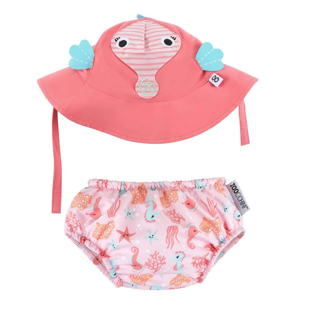 Zoocchini Seepferdchen Badeanzug Windel Upf 50 Zoocchini Seepferdchen Badeanzug Windel Upf 50