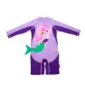 Zoocchini Siren Baby Langarm-badeanzug Upf 50