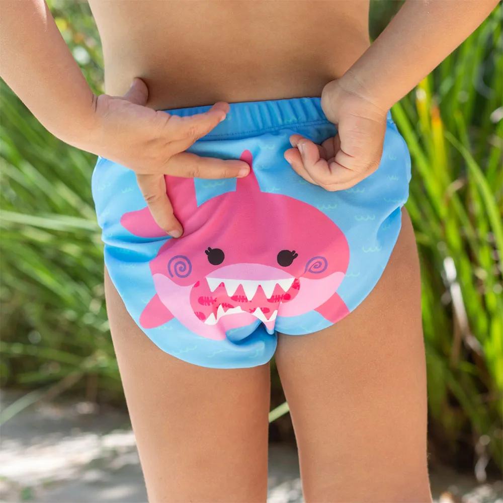 Zoocchini Tzoo Badeshorts 2 Einheiten, Pink, 12-24MON Zoocchini Tzoo Badeshorts 2 Einheiten, Pink, 12-24MON