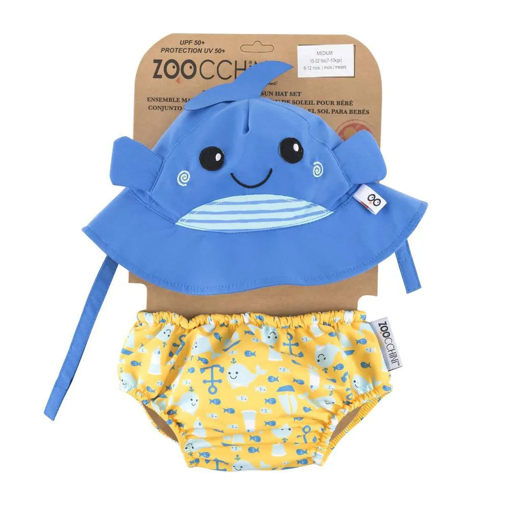Zoocchini Wal Badeanzug Windel Upf 50 Zoocchini Wal Badeanzug Windel Upf 50