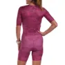 Zoot Aero Full Zip Digi Camo Kurzarm-trisuit female, Pink