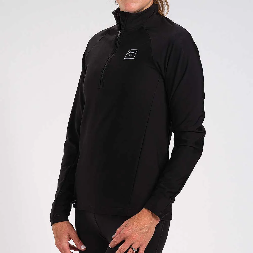 Zoot Elite Run Thermo Halbreißverschluss-sweatshirt female Zoot Elite Run Thermo Halbreißverschluss-sweatshirt female