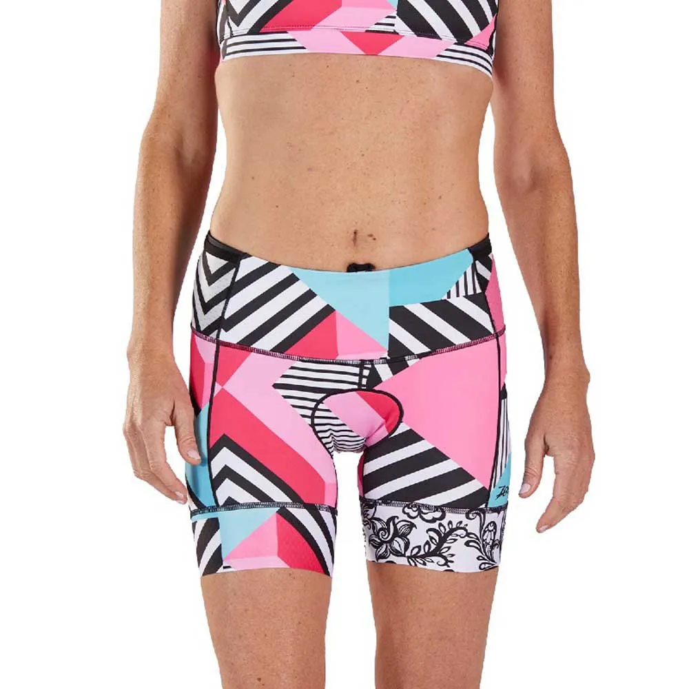 Zoot Ltd 6ll Cali 19 Radhose, Blue / pink / black / white Zoot Ltd 6ll Cali 19 Radhose, Blue / pink / black / white