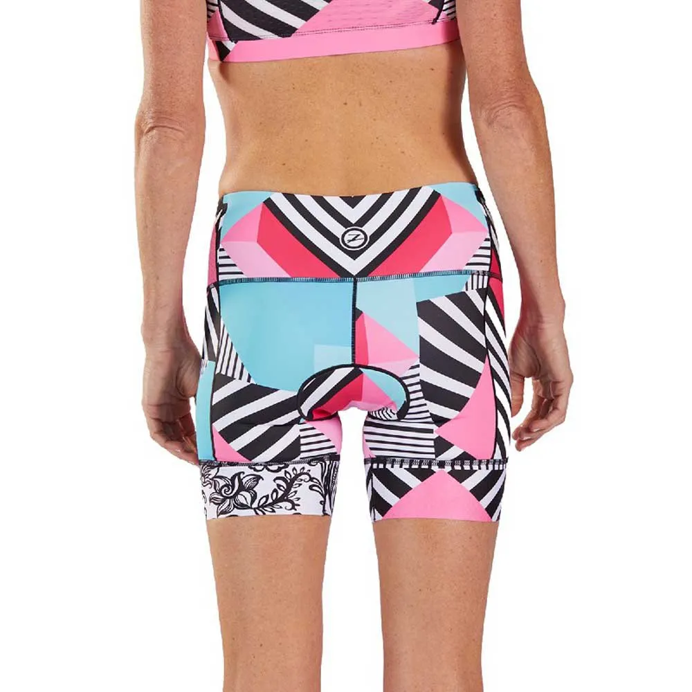 Zoot Ltd 6ll Cali 19 Radhose, Blue / pink / black / white Zoot Ltd 6ll Cali 19 Radhose, Blue / pink / black / white
