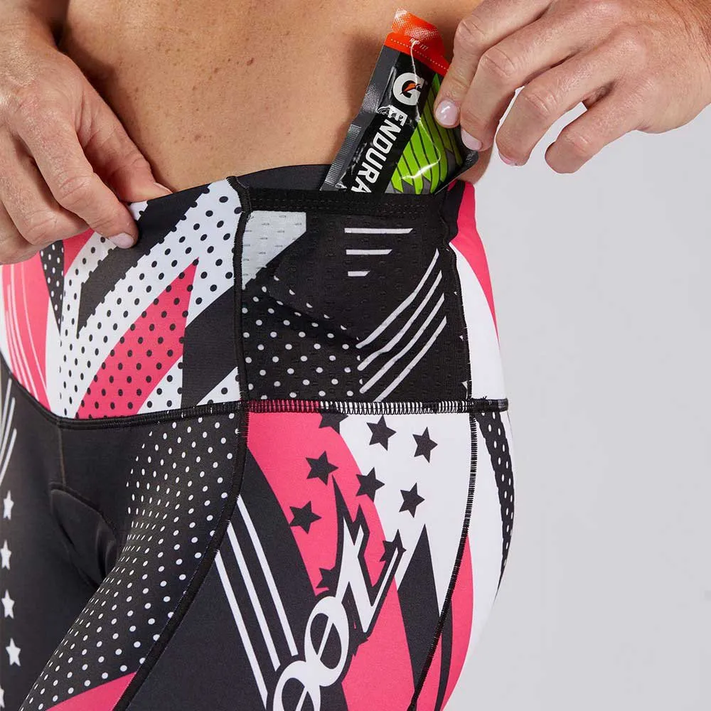 Zoot Ltd 8 Inch Triathlon-shorts, Black / red / white Zoot Ltd 8 Inch Triathlon-shorts, Black / red / white