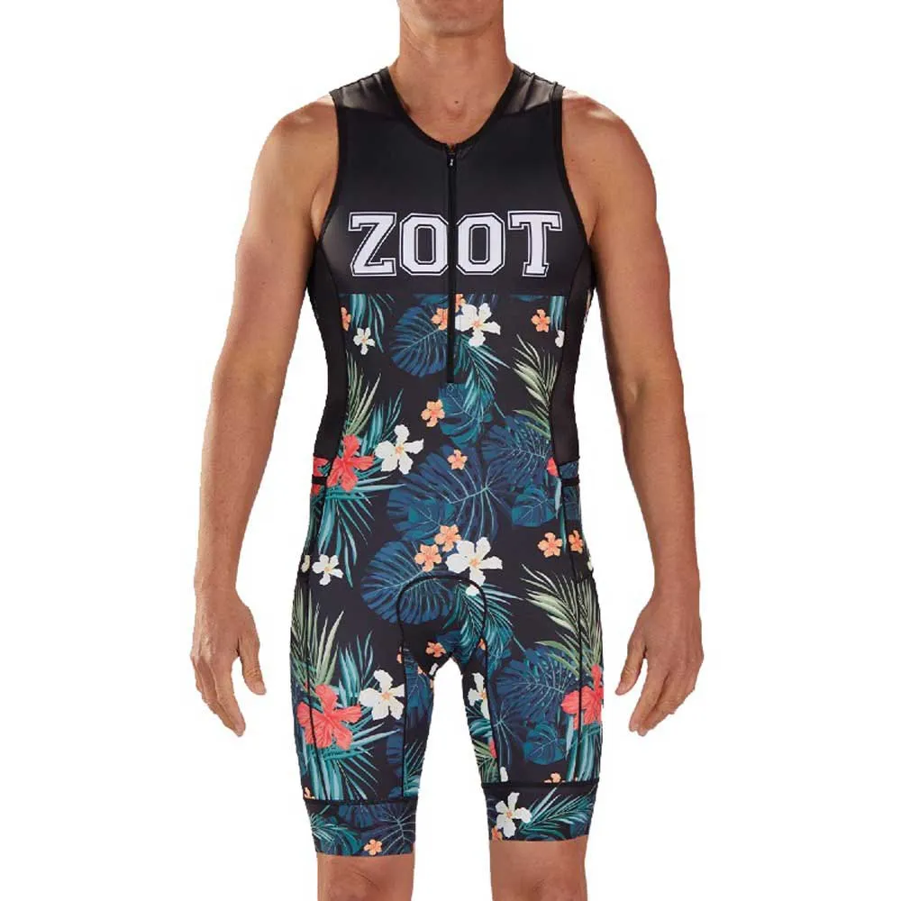 Zoot Ltd 83 19 ärmelloser Triathlonanzug male, Flowers Zoot Ltd 83 19 ärmelloser Triathlonanzug male, Flowers