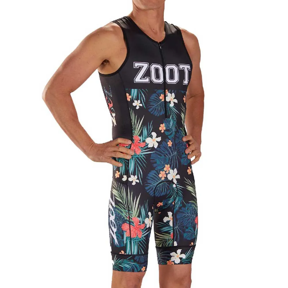 Zoot Ltd 83 19 ärmelloser Triathlonanzug male, Flowers Zoot Ltd 83 19 ärmelloser Triathlonanzug male, Flowers
