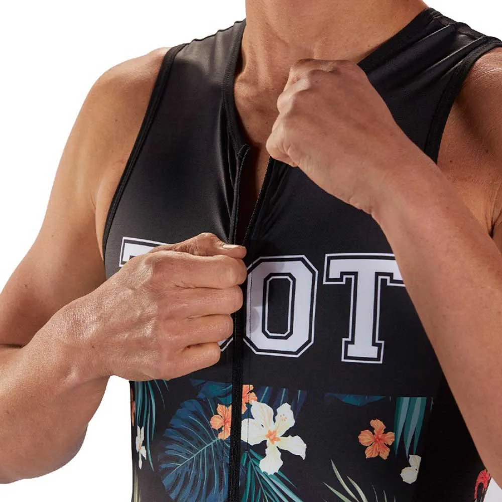 Zoot Ltd 83 19 ärmelloser Triathlonanzug male, Flowers Zoot Ltd 83 19 ärmelloser Triathlonanzug male, Flowers