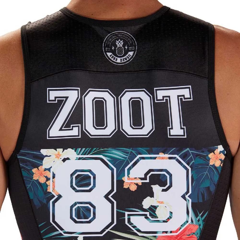 Zoot Ltd 83 19 ärmelloser Triathlonanzug male, Flowers Zoot Ltd 83 19 ärmelloser Triathlonanzug male, Flowers