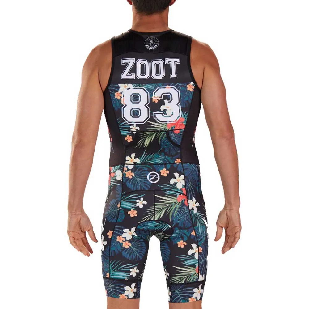 Zoot Ltd 83 19 ärmelloser Triathlonanzug male, Flowers Zoot Ltd 83 19 ärmelloser Triathlonanzug male, Flowers