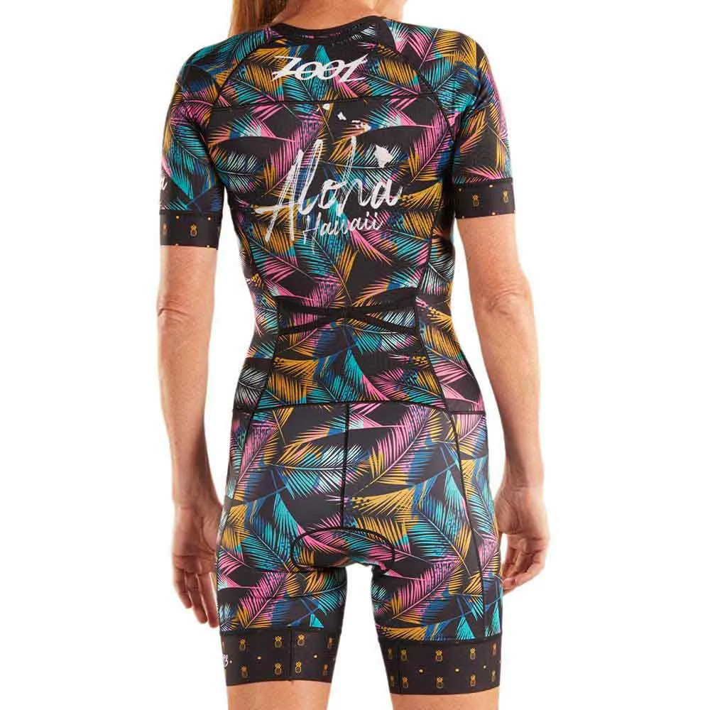 Zoot Ltd Aero Ali´i 19 Kurzarm-trisuit female, Aloha