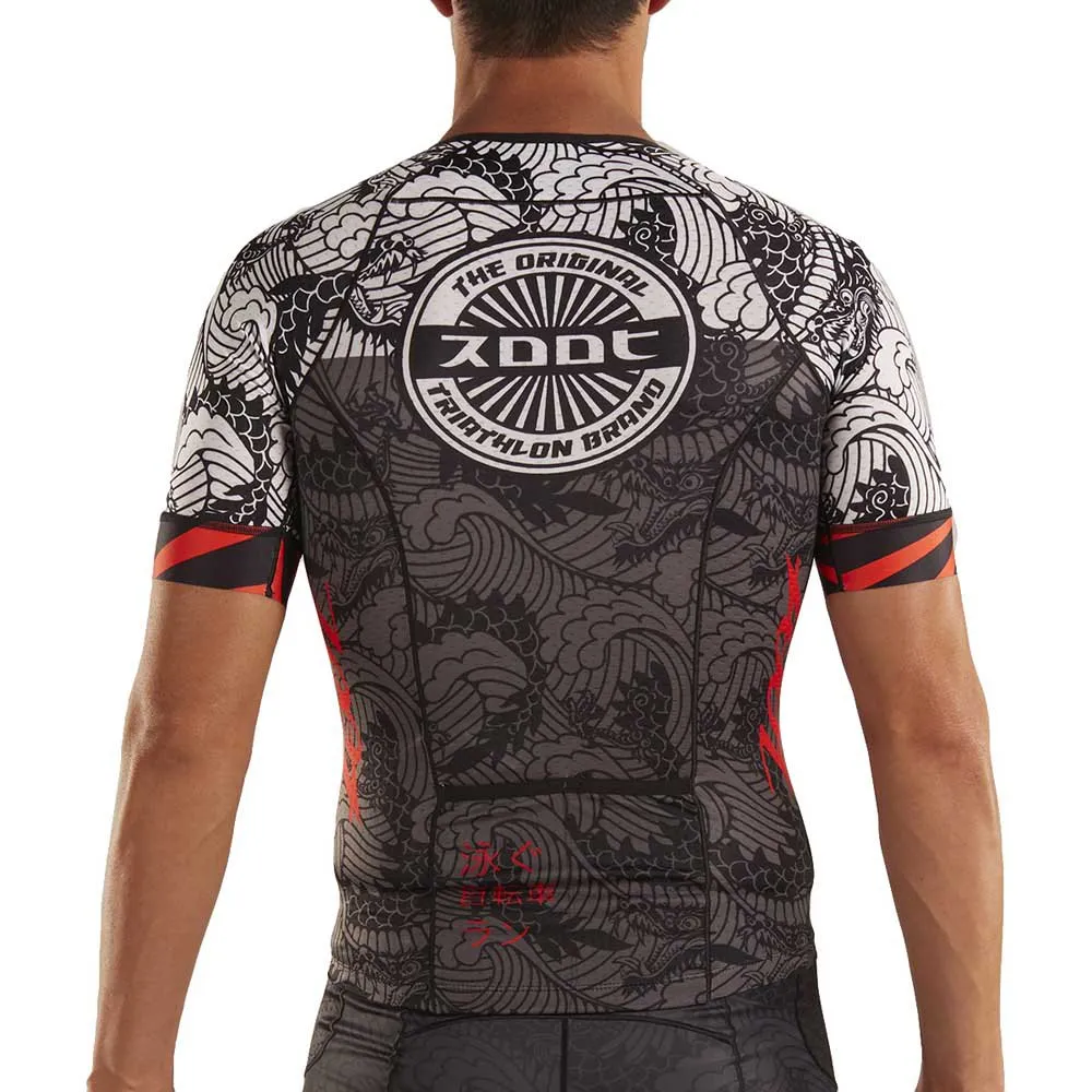 Zoot Ltd Aero Tokyo Kurzarm-radtrikot, Grey / white Zoot Ltd Aero Tokyo Kurzarm-radtrikot, Grey / white