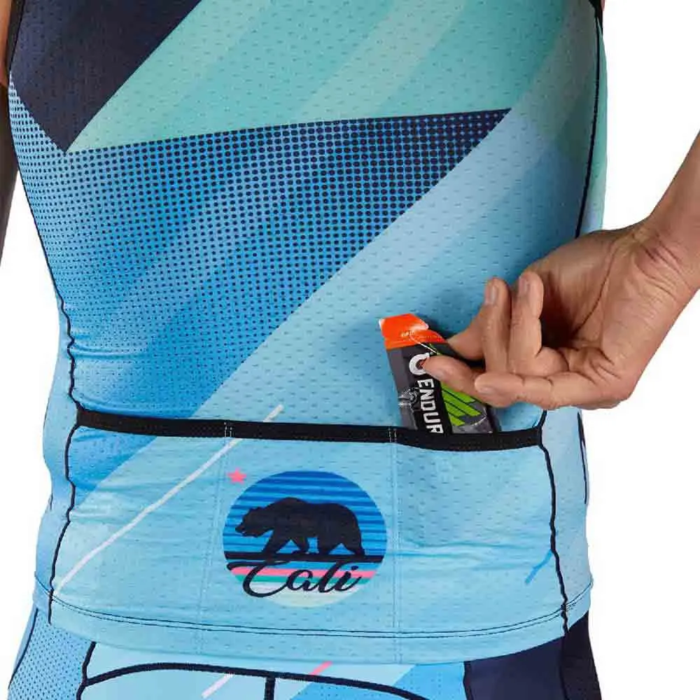 Zoot Ltd Cali 19 Ärmelloses Trikot, Blue, S