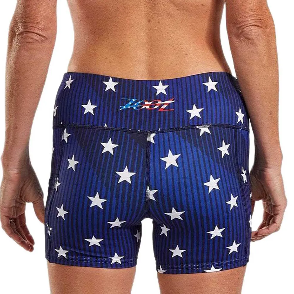 Zoot Ltd Pulse Kurze Leggings female, Stars & stripes Zoot Ltd Pulse Kurze Leggings female, Stars & stripes
