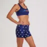 Zoot Ltd Pulse Kurze Leggings female, Stars & stripes