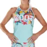 Zoot Ltd Racerback 83 19 Ärmelloses Trikot, Green / flowers