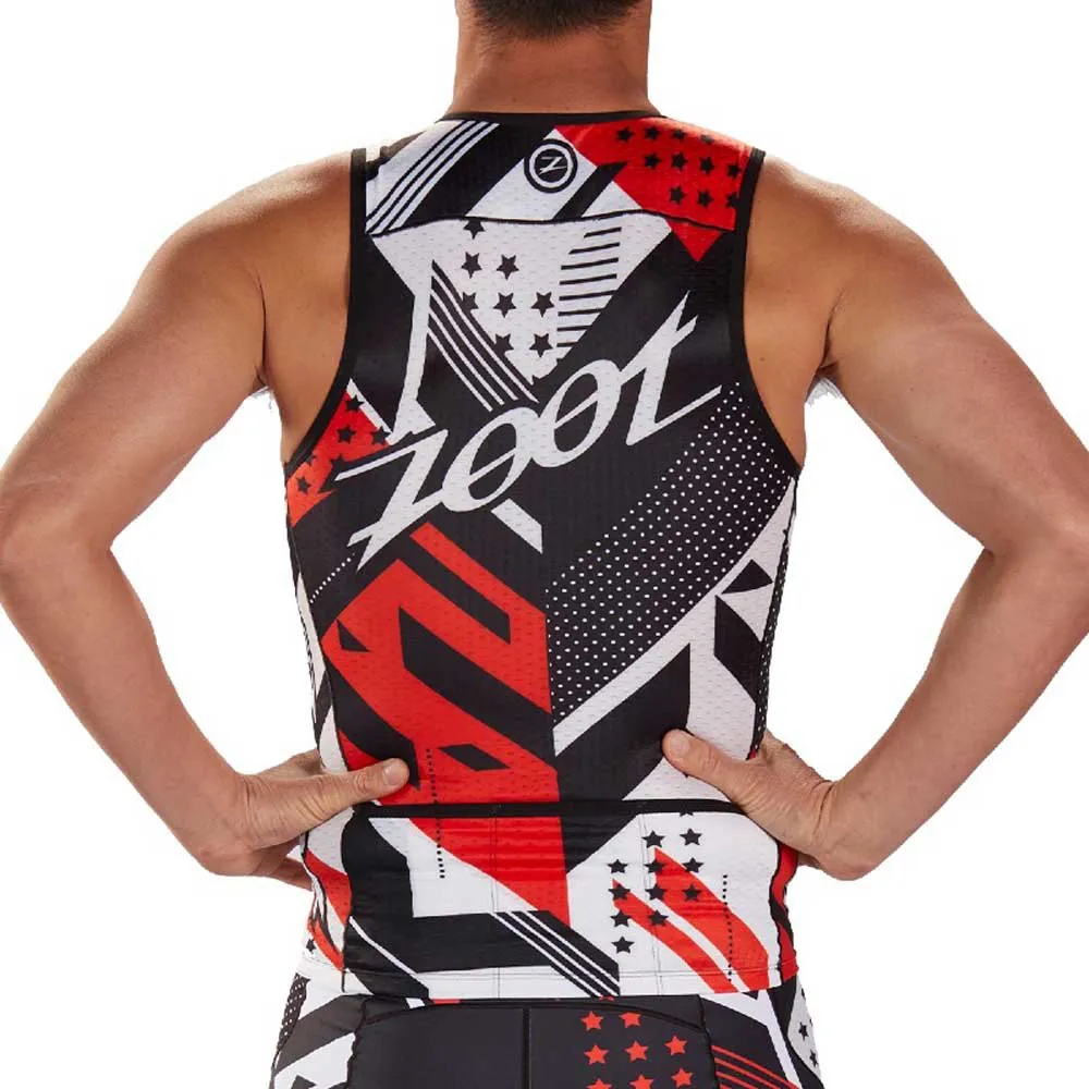 Zoot Ltd Team 19 Ärmelloses Trikot, Black / red / white, S
