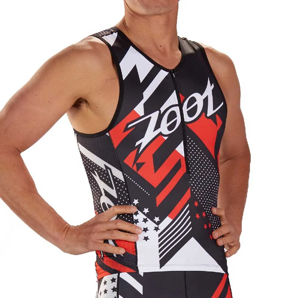 Zoot Ltd Team 19 Ärmelloses Trikot, Black / red / white, S