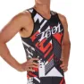 Zoot Ltd Team 19 Ärmelloses Trikot, Black / red / white, S