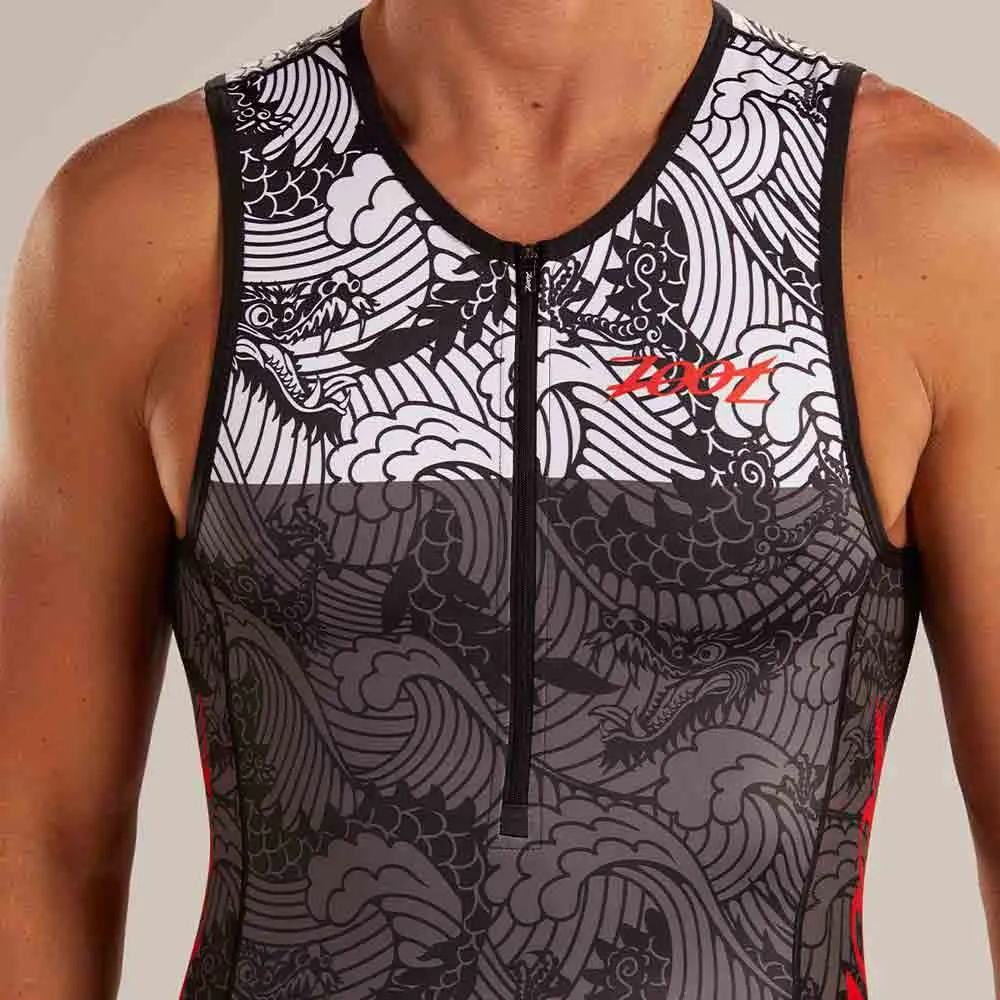 Zoot Ltd Tokyo Ärmelloses Trikot, Grey / white, S Zoot Ltd Tokyo Ärmelloses Trikot, Grey / white, S