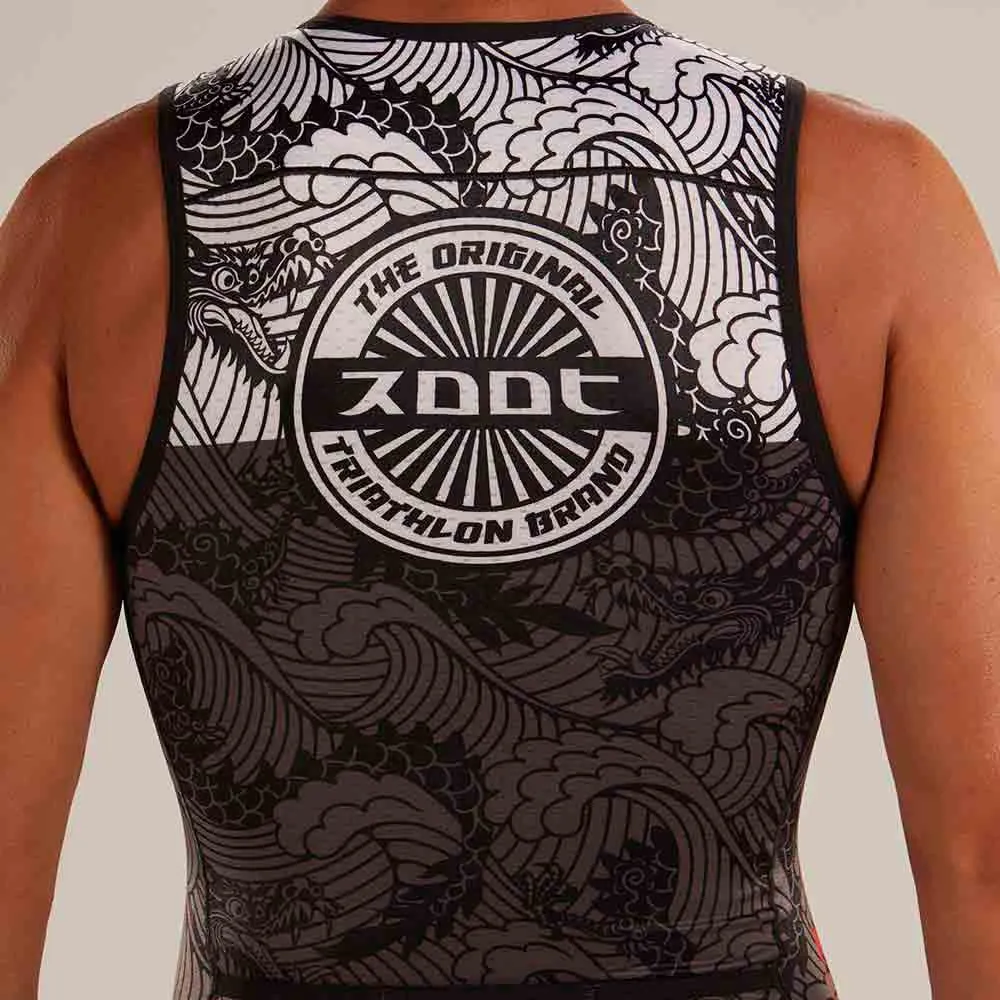 Zoot Ltd Tokyo Ärmelloses Trikot, Grey / white, S Zoot Ltd Tokyo Ärmelloses Trikot, Grey / white, S
