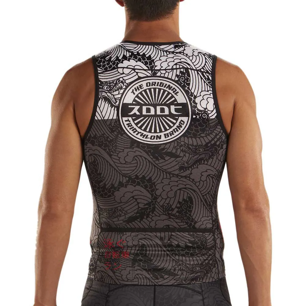 Zoot Ltd Tokyo Ärmelloses Trikot, Grey / white, S Zoot Ltd Tokyo Ärmelloses Trikot, Grey / white, S
