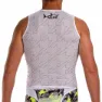Zoot Niuhi Ärmelloses Baselayer, White / black