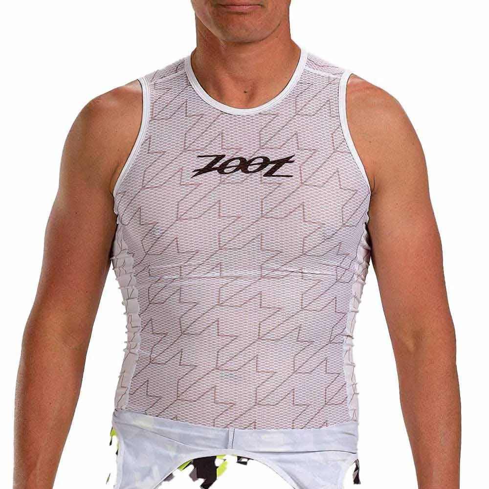 Zoot Niuhi Ärmelloses Baselayer, White / black