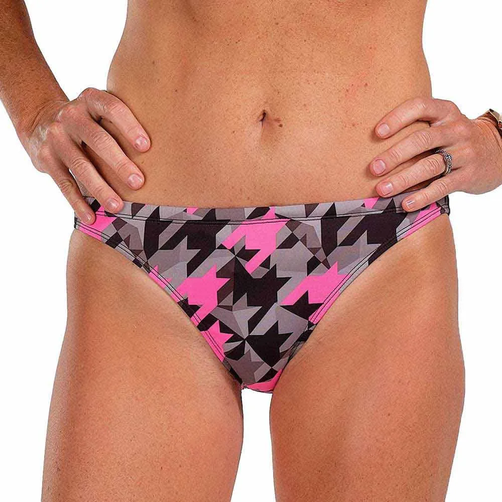 Zoot Niuhi Bikini-höschen, Pink / grey / black, L Zoot Niuhi Bikini-höschen, Pink / grey / black, L